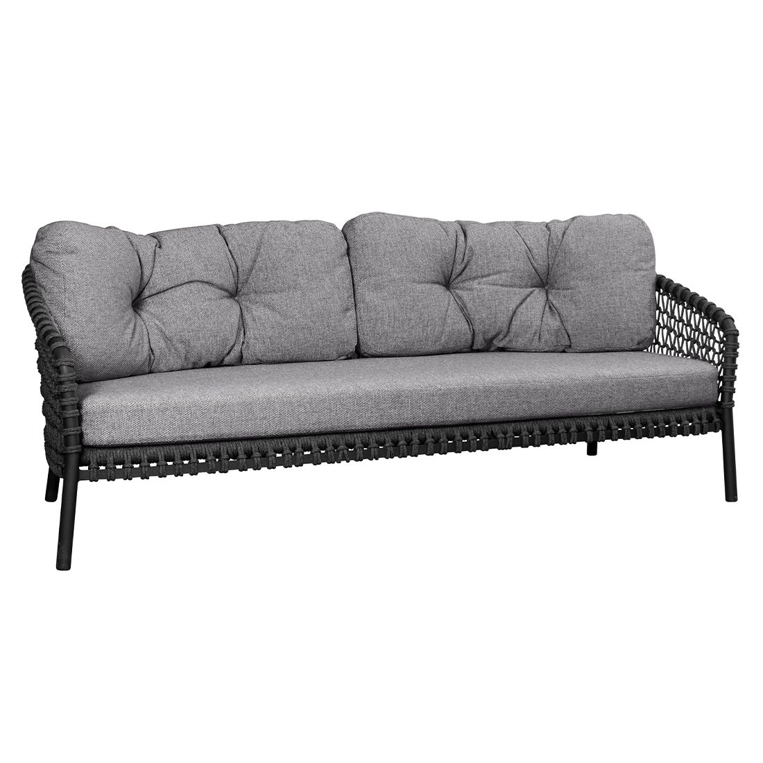 Cane-Line Ocean Gartensofa 202cm Alu/Rope/Polypropylen