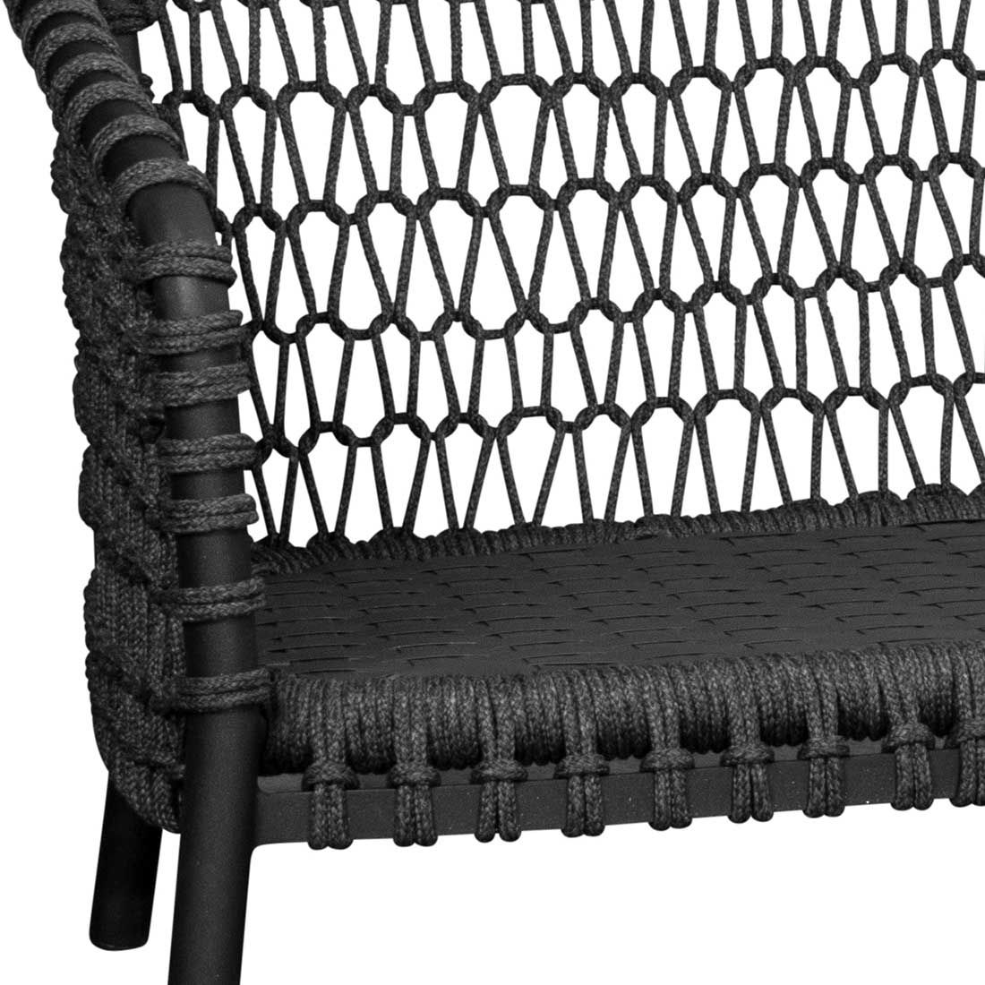 Cane-Line Ocean Gartensofa 202cm Alu/Rope/Polypropylen