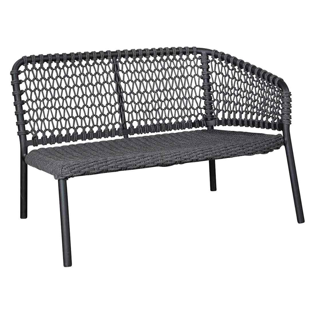 Cane-Line Ocean Ecklounge Aluminium/Rope
