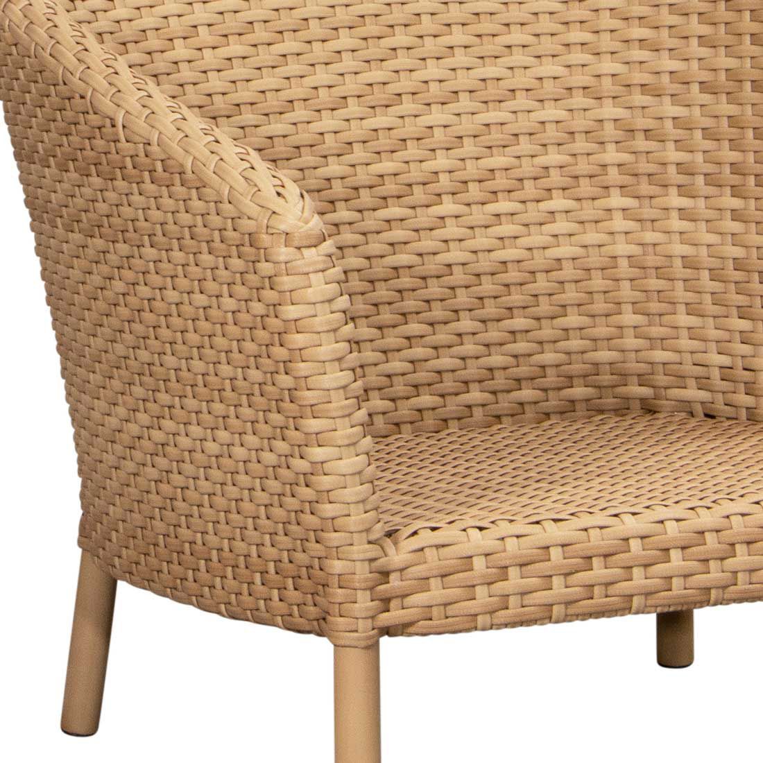 Cane-Line Ocean Loungesessel Aluminium/Geflecht