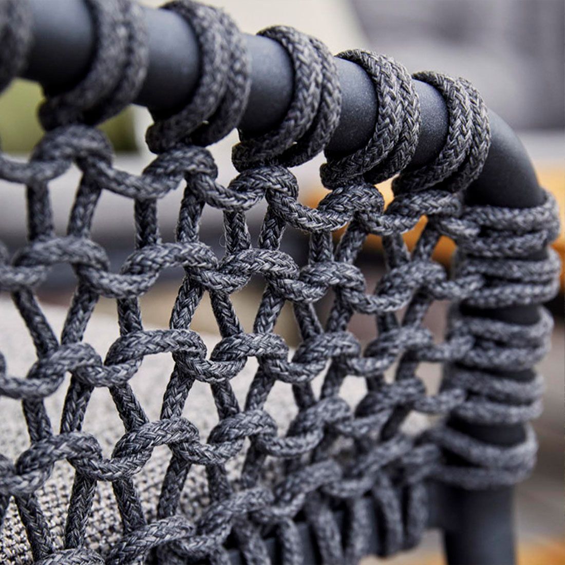 Cane-Line Ocean Loungesessel Aluminium/Rope