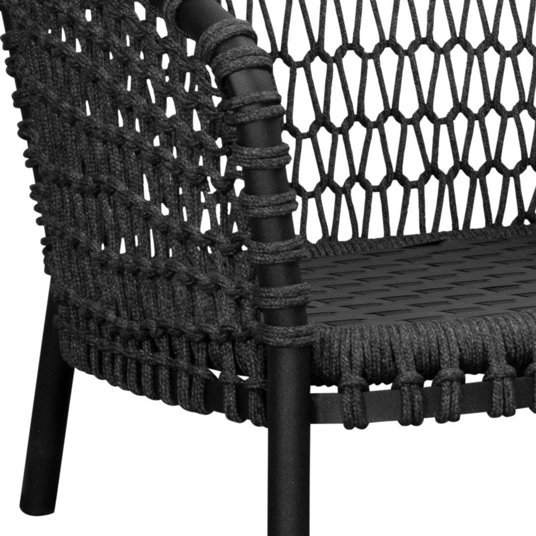 Cane-Line Ocean Loungesessel Aluminium/Rope/Polypropylen