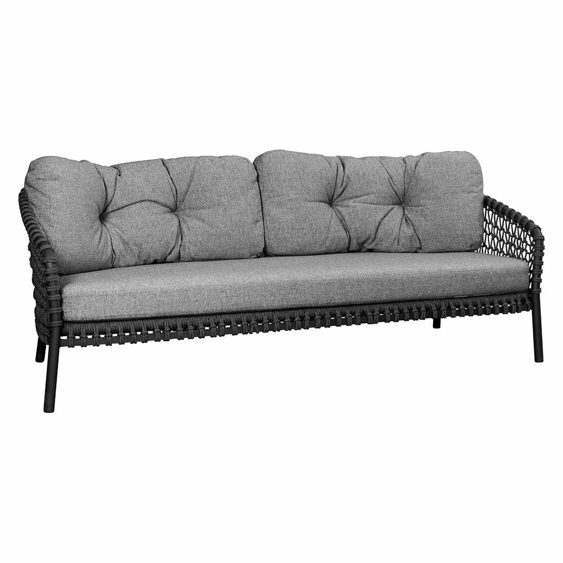 Cane-Line Ocean Loungeset 5-tlg. mit Tischen Aluminium/Teak
