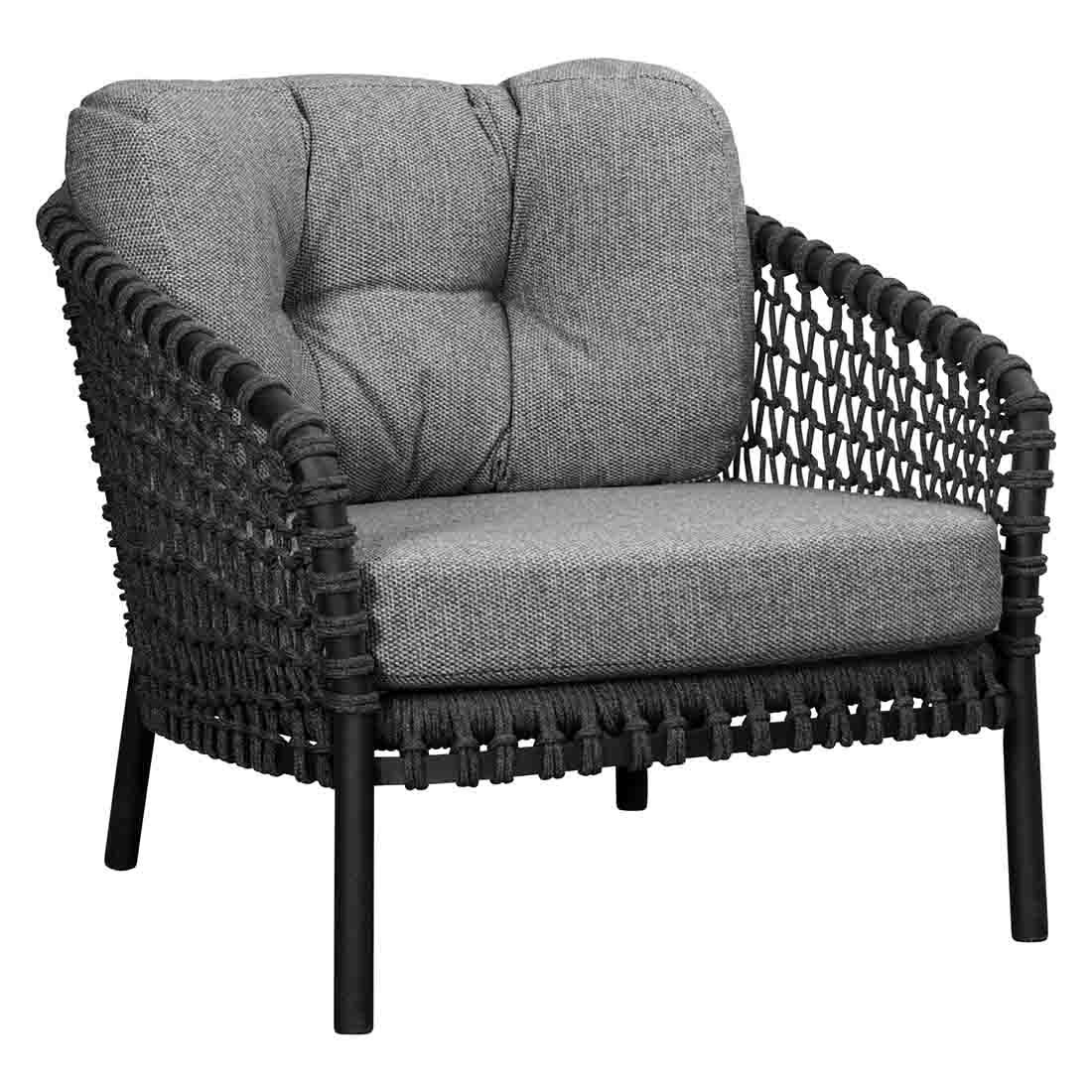 Cane-Line Ocean Loungeset 5-tlg. mit Tischen Aluminium/Teak