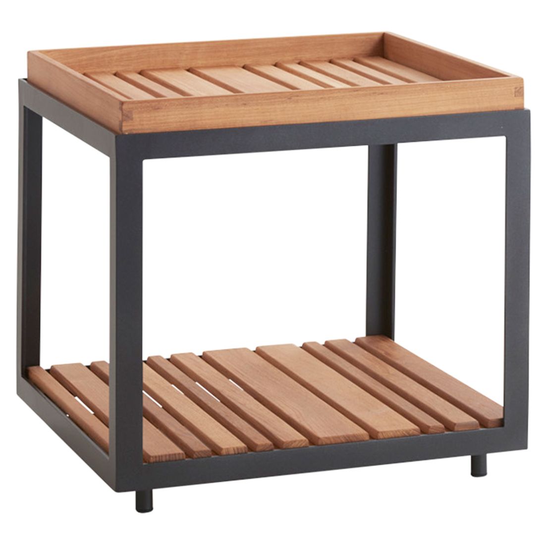 Cane-Line Ocean Loungeset 5-tlg. mit Tischen Aluminium/Teak