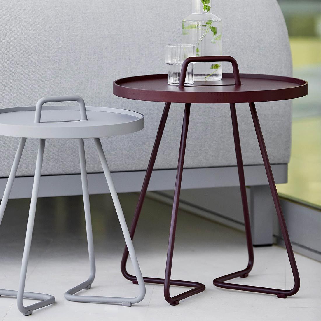 Cane-Line On-the-move Beistelltisch Ø44x54 cm Aluminium