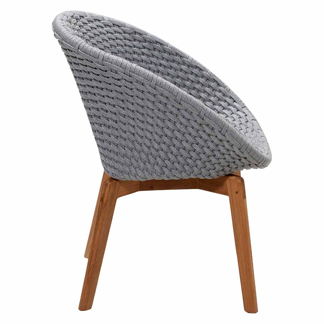 Cane-Line Peacock Gartensessel Teak/Rope