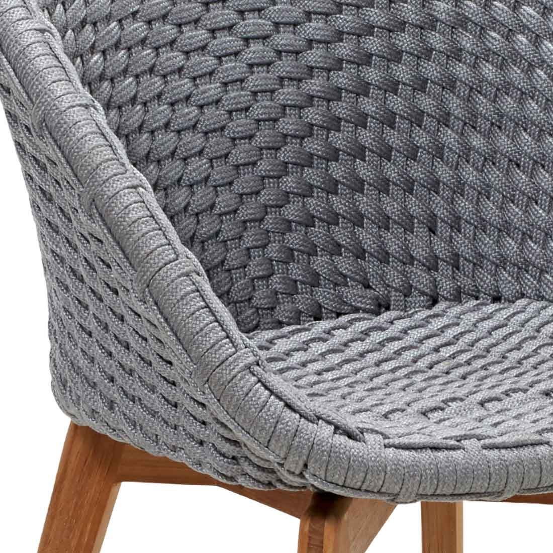 Cane-Line Peacock Gartensessel Teak/Rope