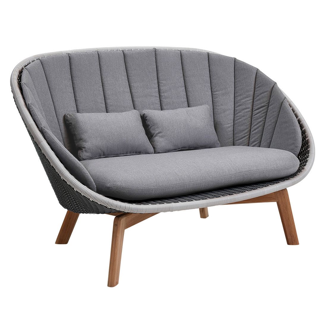 Cane-Line Peacock Gartensofa  Teak/Geflecht