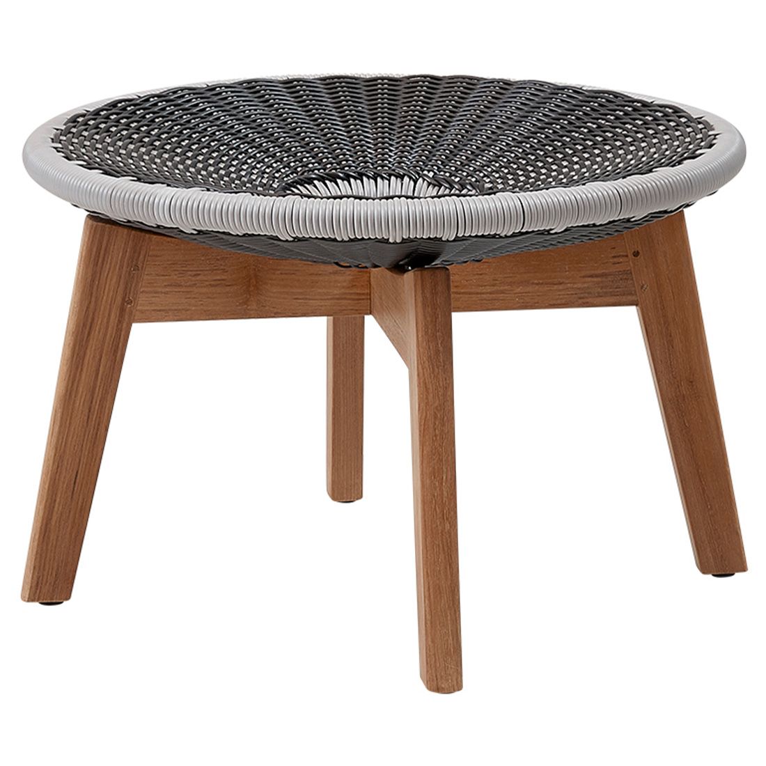 Cane-Line Peacock Hocker Teak/Geflecht