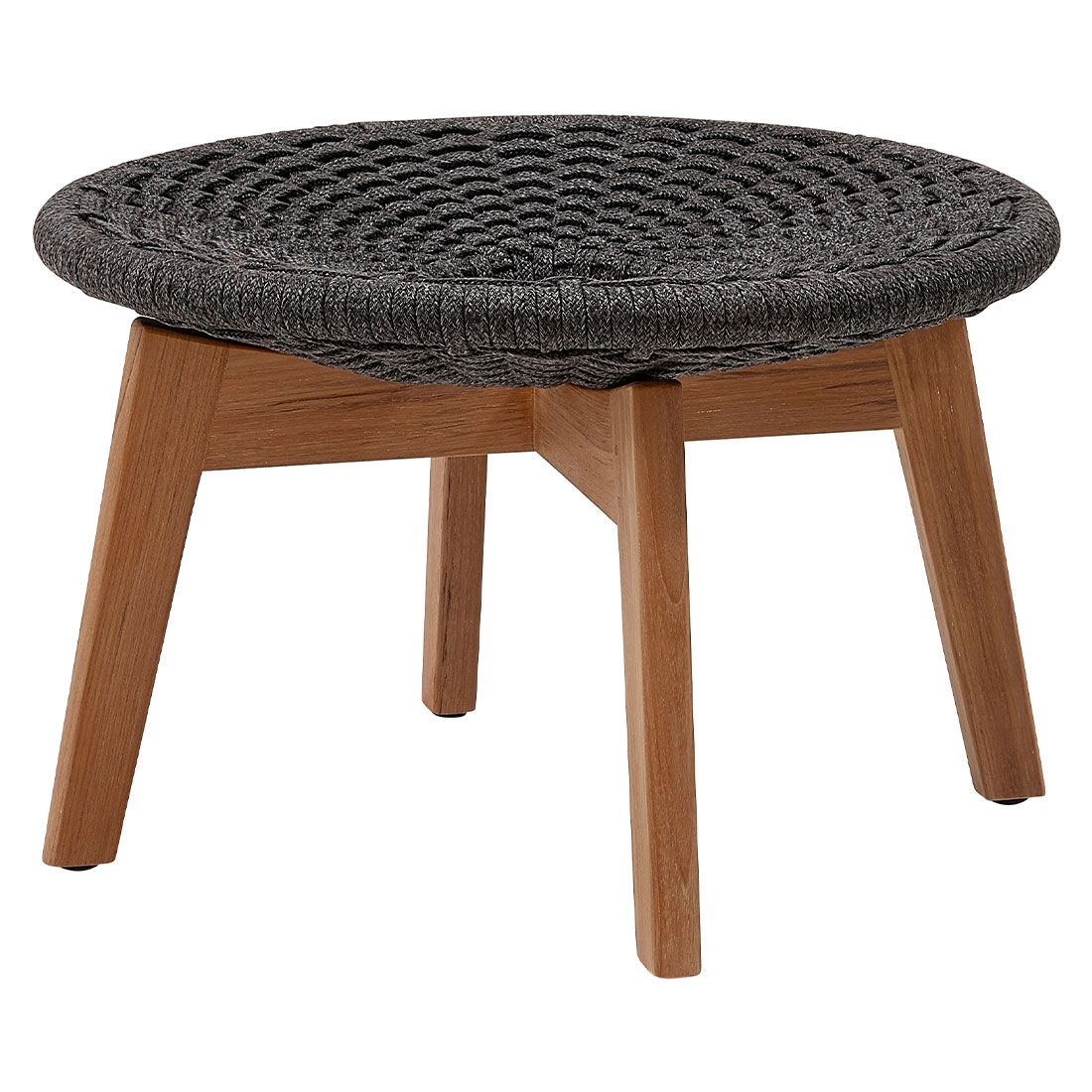 Cane-Line Peacock Hocker Teak/Rope