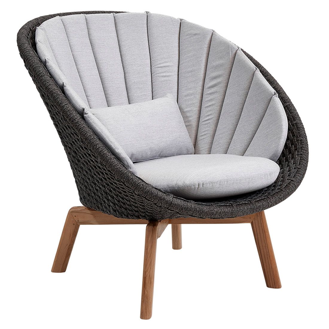 Cane-Line Peacock Loungesessel Teak/Rope