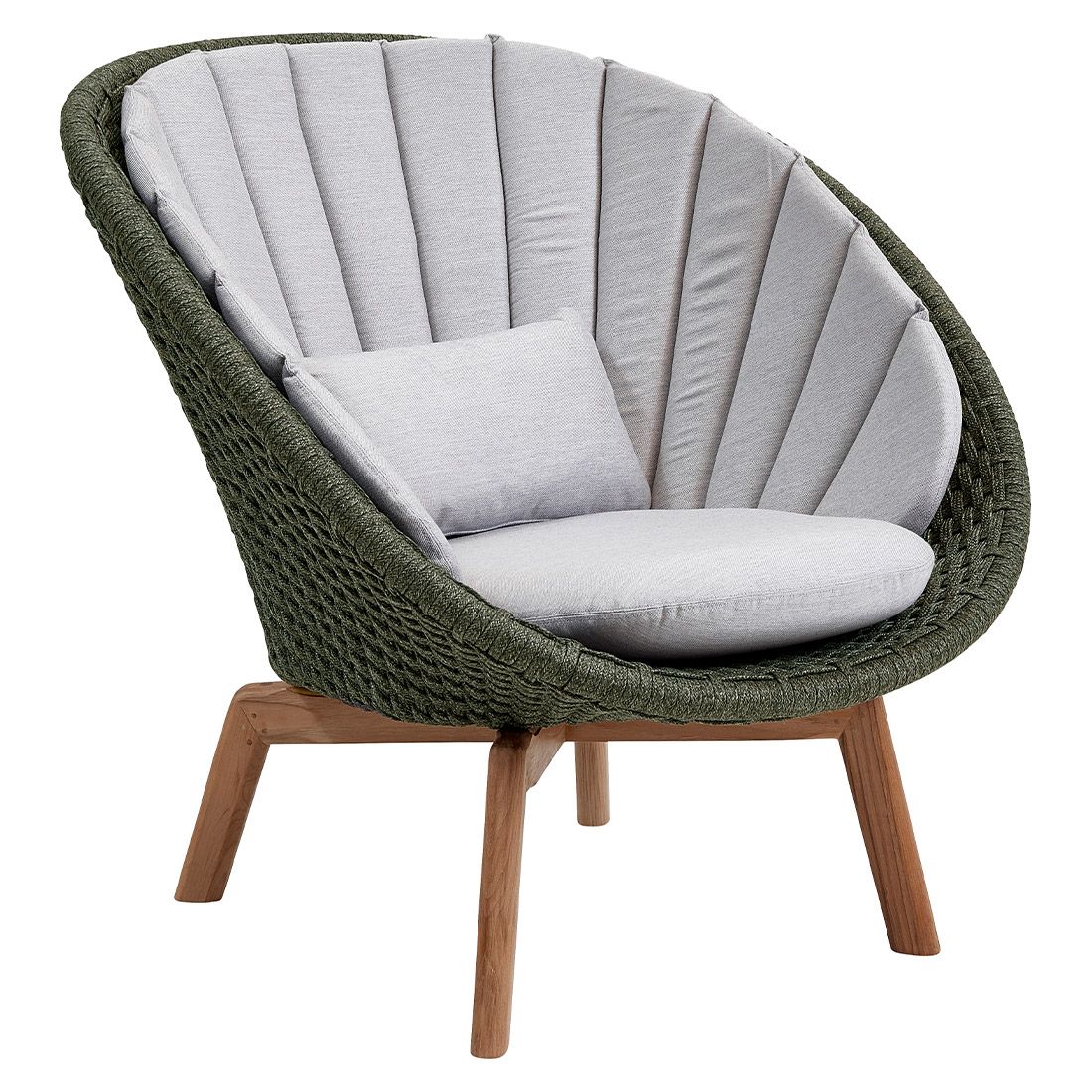 Cane-Line Peacock Loungesessel Teak/Rope