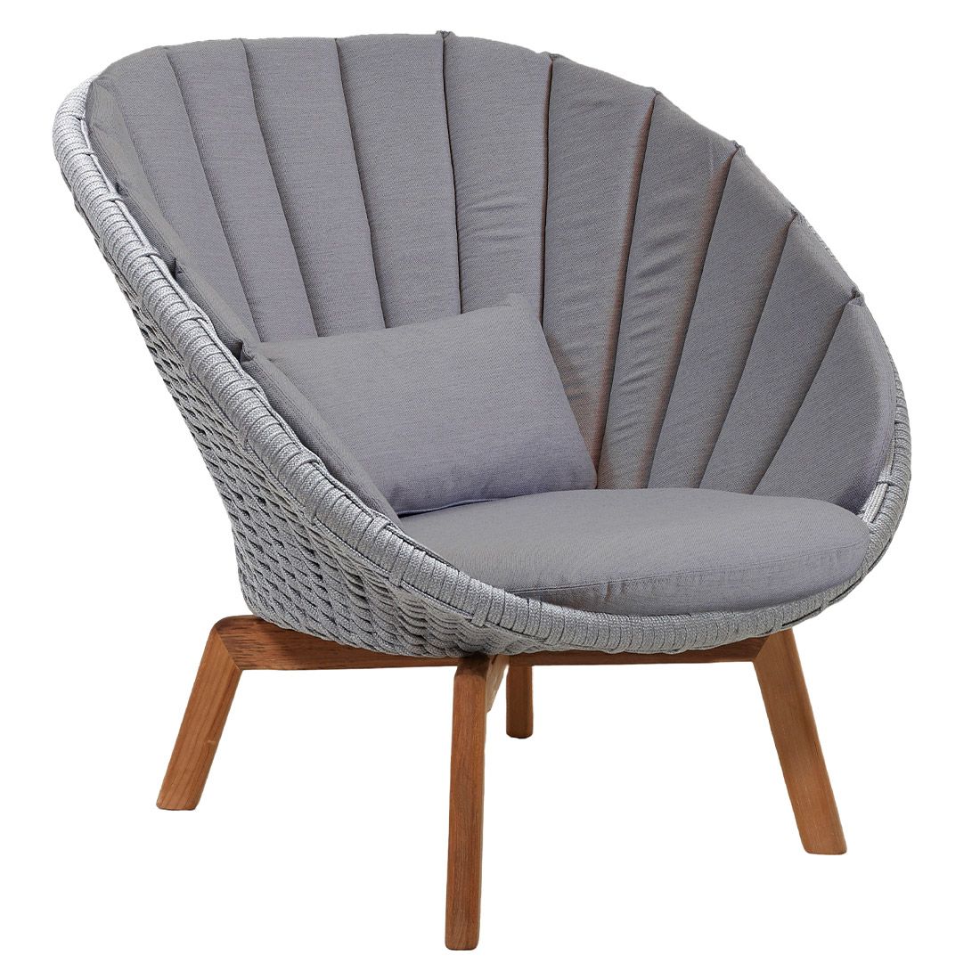 Cane-Line Peacock Loungesessel Teak/Rope