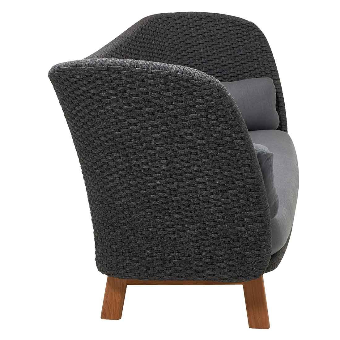 Cane-Line Peacock Wing Gartensofa 248cm Teak/Rope