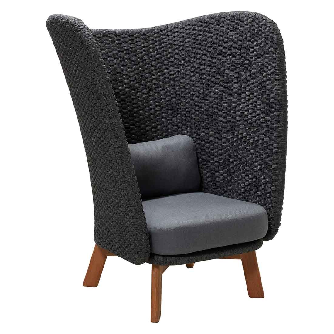 Cane-Line Peacock Wing Loungesessel Teak/Rope