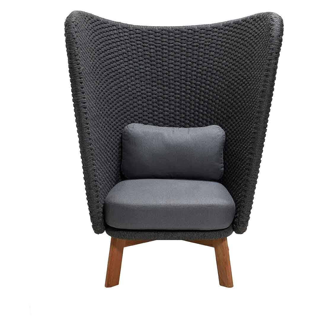 Cane-Line Peacock Wing Loungesessel Teak/Rope