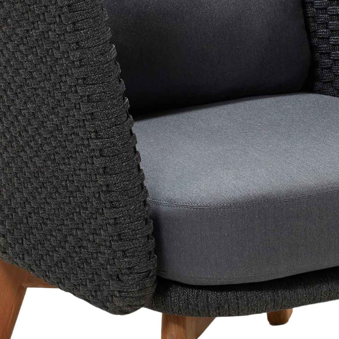 Cane-Line Peacock Wing Loungesessel Teak/Rope