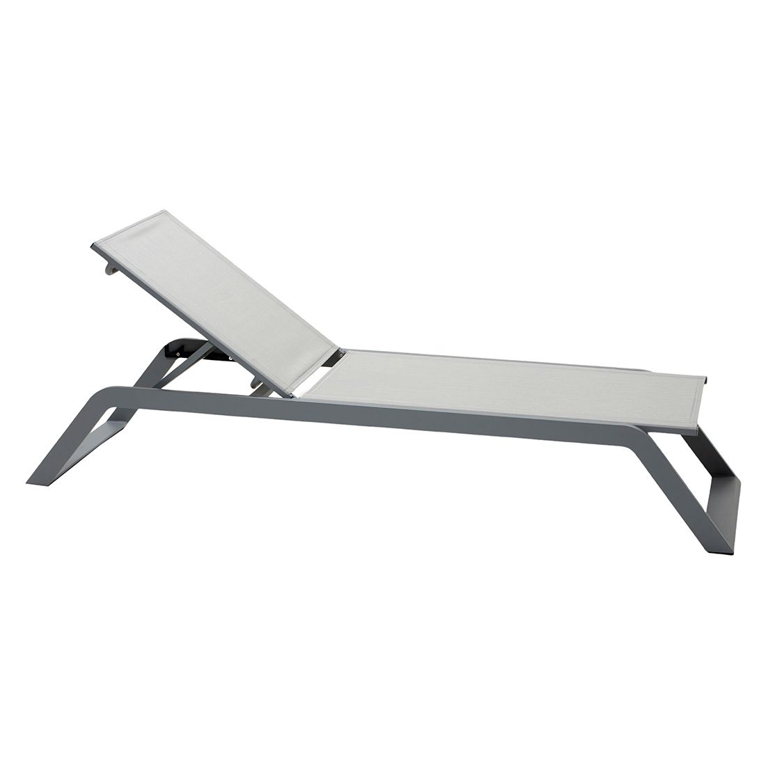 Cane-Line Siesta Gartenliege Aluminium/Cane-Line Tex