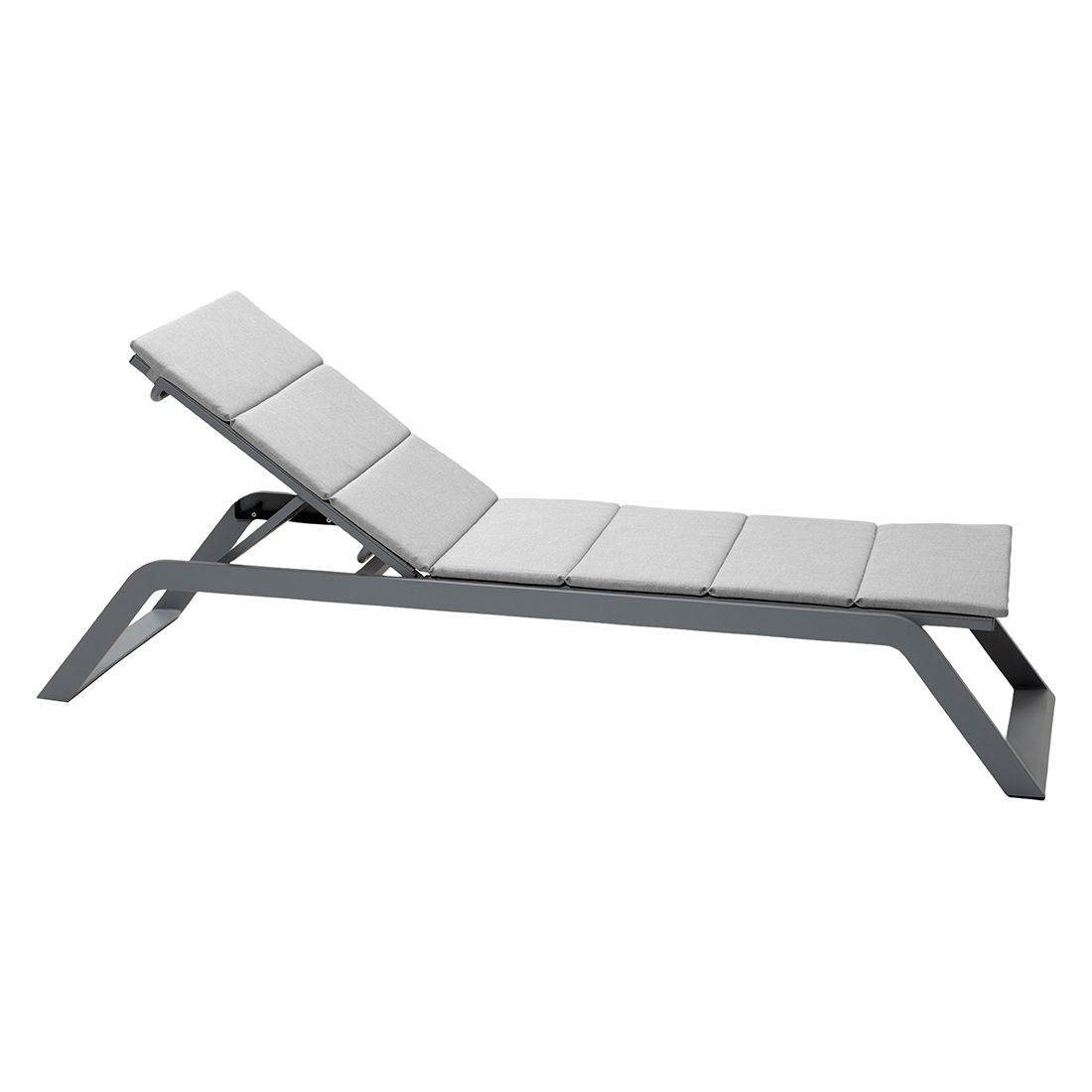 Cane-Line Siesta Gartenliege Aluminium/Cane-Line Tex