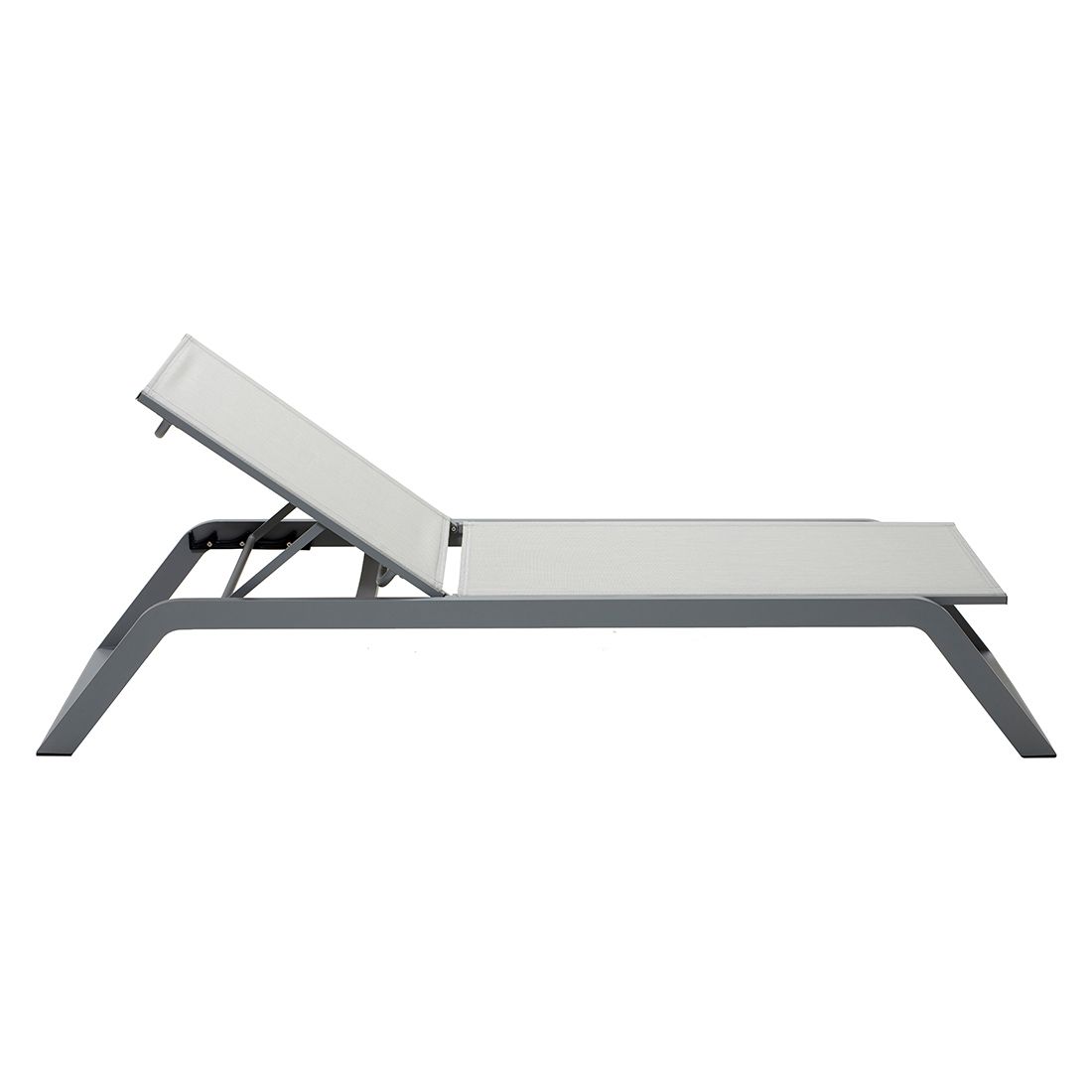 Cane-Line Siesta Gartenliege Aluminium/Cane-Line Tex