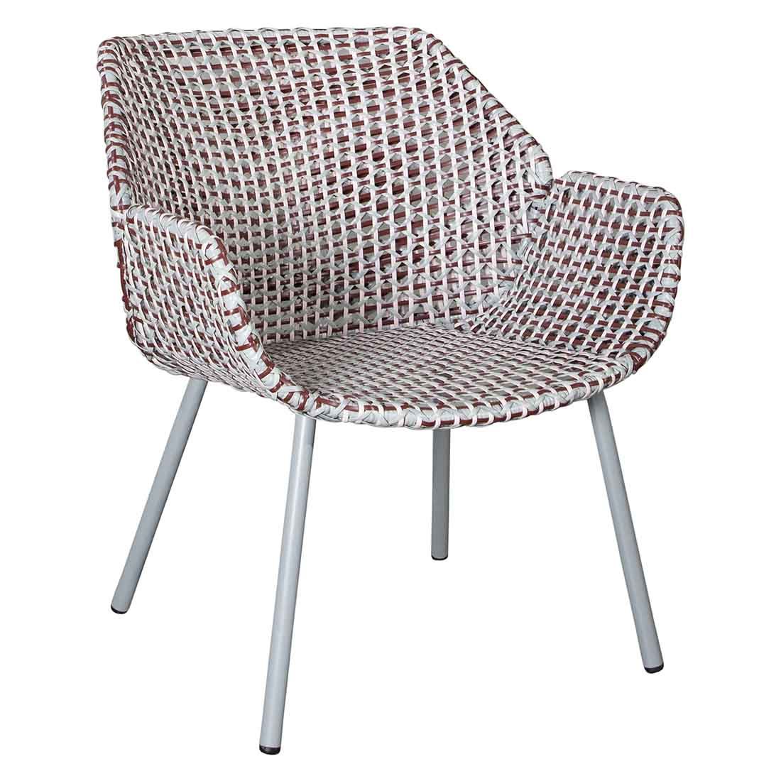 Cane-Line Vibe Loungesessel Stahl/Geflecht