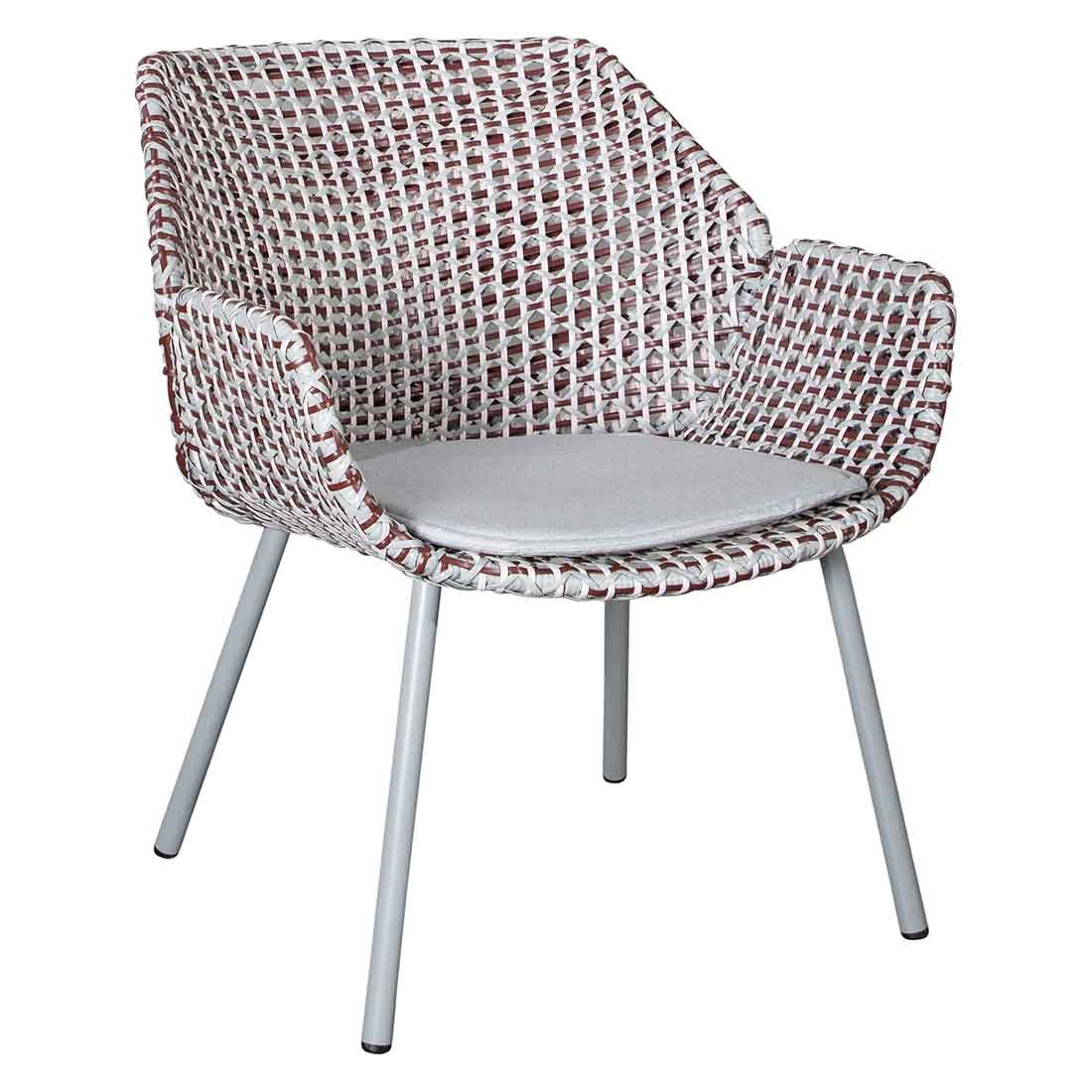 Cane-Line Vibe Loungesessel Stahl/Geflecht