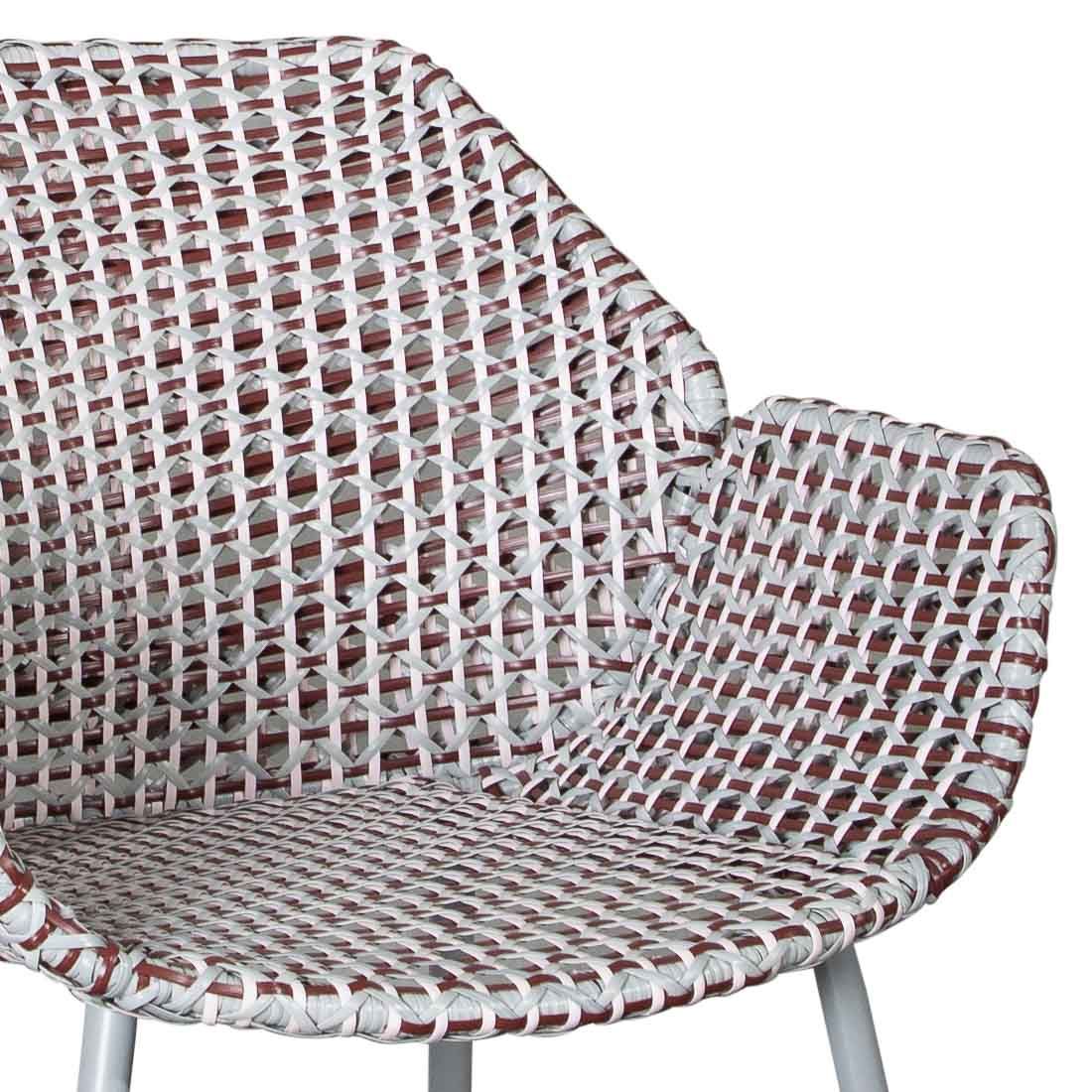 Cane-Line Vibe Loungesessel Stahl/Geflecht