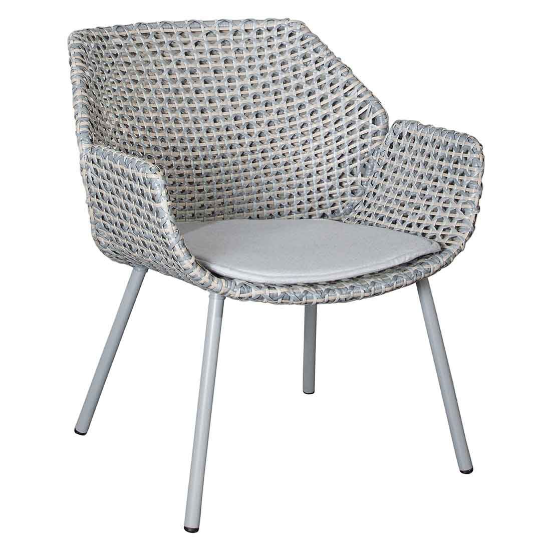Cane-Line Vibe Loungesessel Stahl/Geflecht