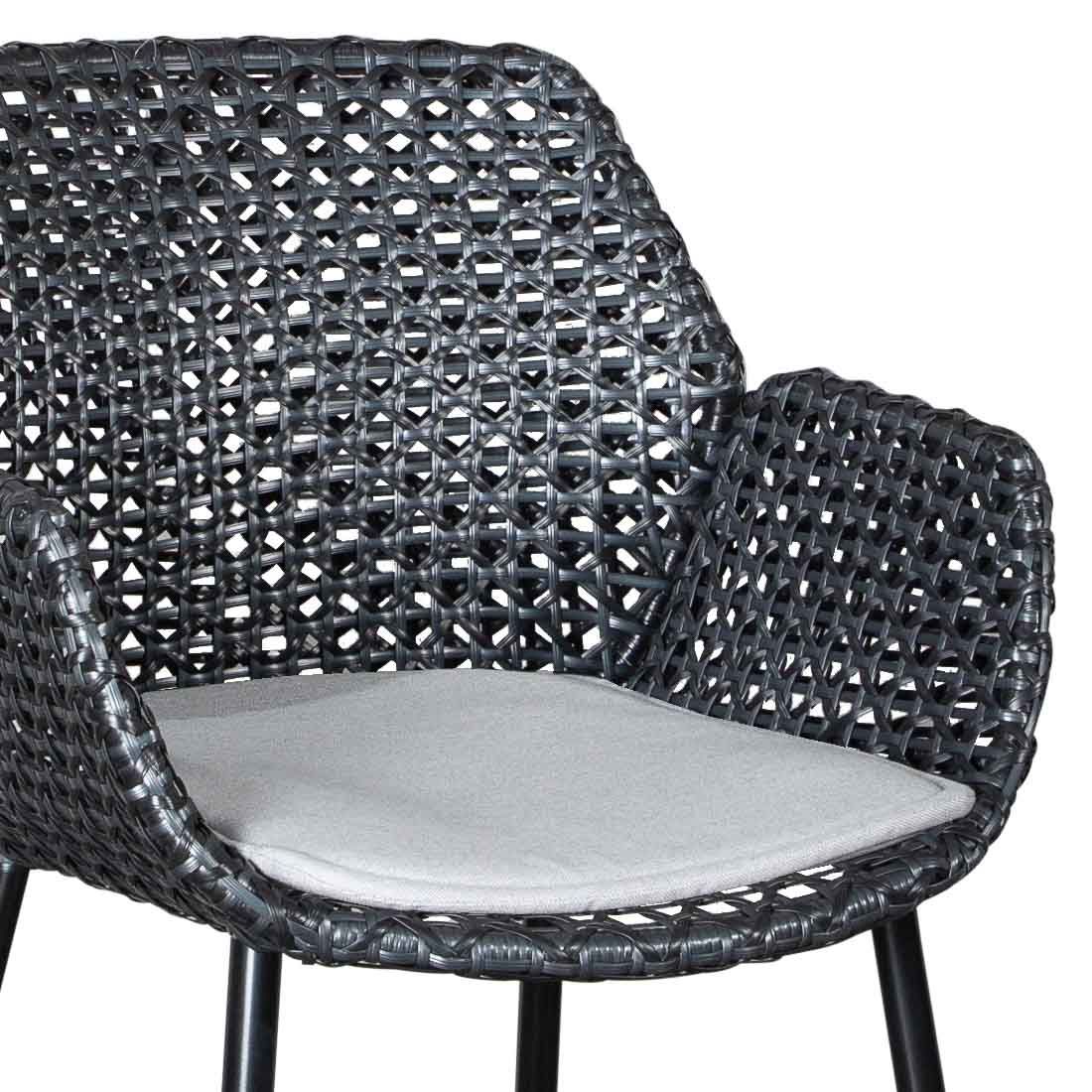 Cane-Line Vibe Gartensessel Stahl/Geflecht