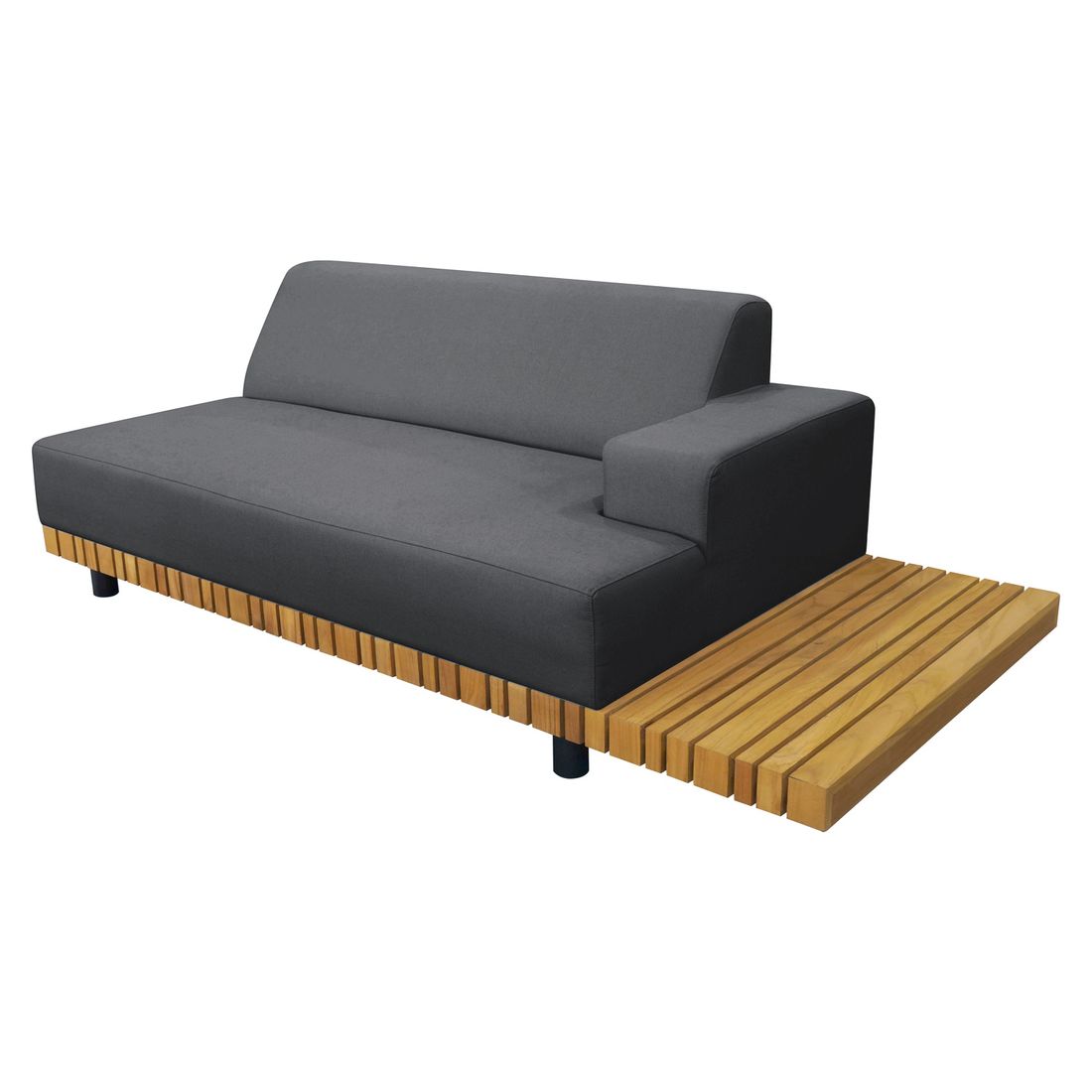 LC Garden Sunbay Ecklounge Teak/Sunbrella