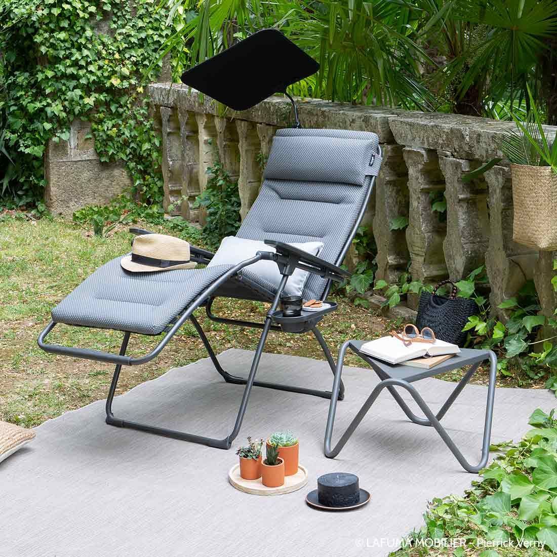 Lafuma Futura Relaxliege Stahl/BeComfort