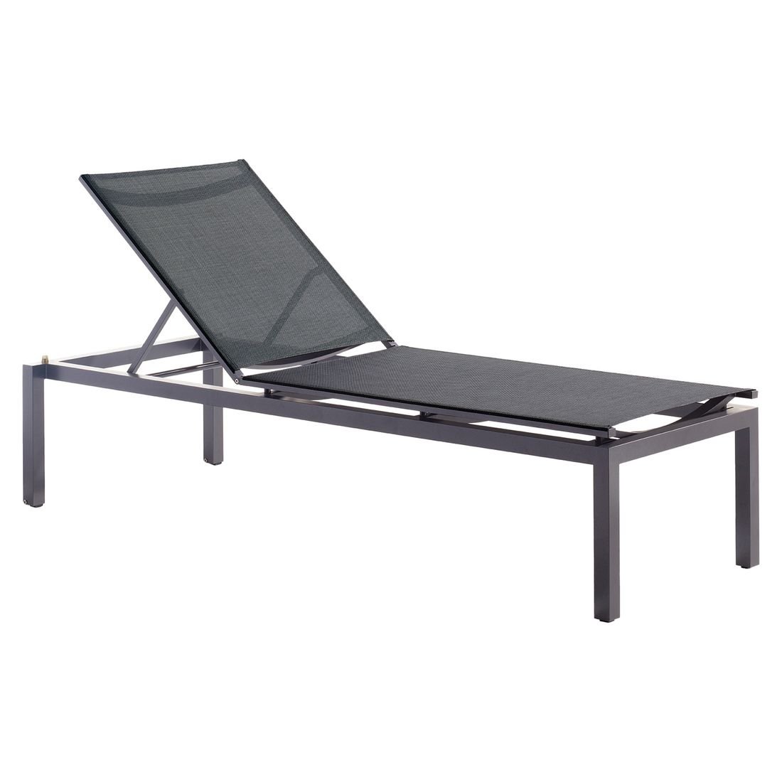 Sieger Brest Gartenliege verstellbar Aluminium/Textilux