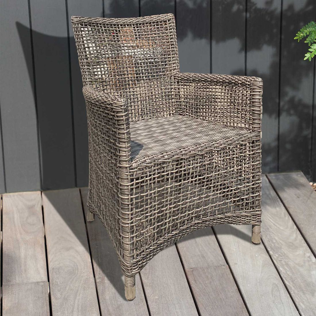Zebra Loft Gartensessel Geflecht