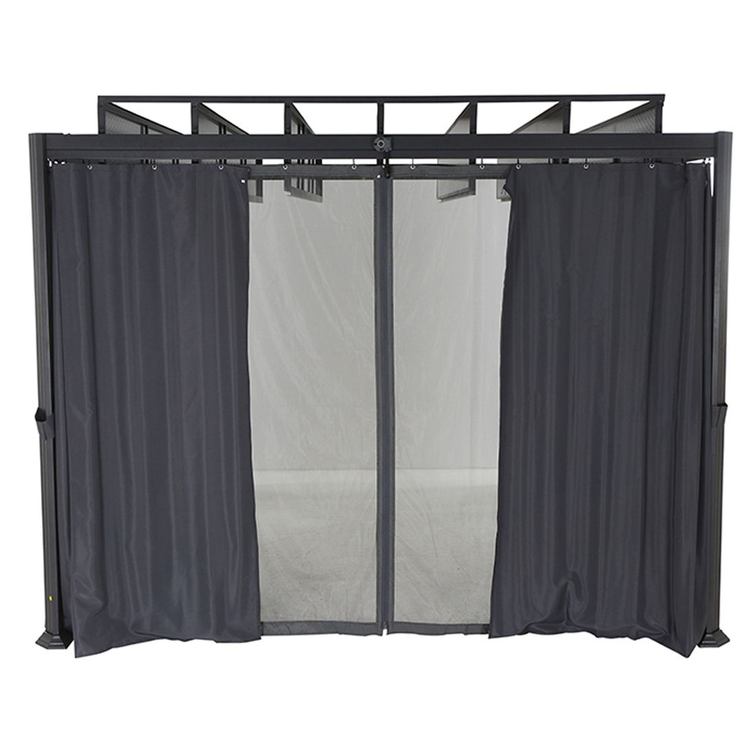 Siena Garden Florenz Seitenteile zu Gartenpergola Florenz 300x300cm Polyester