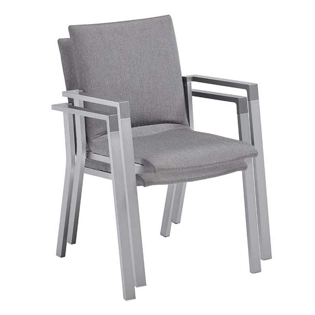 Kettler Rasmus Stapelsessel Aluminium/Sunbrella