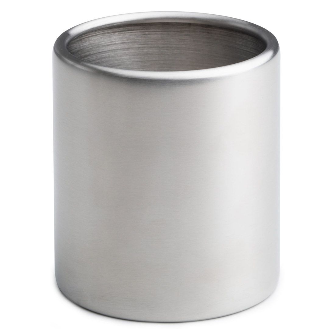 höfats SPIN Nachfülldose Ø120mm Edelstahl Silber