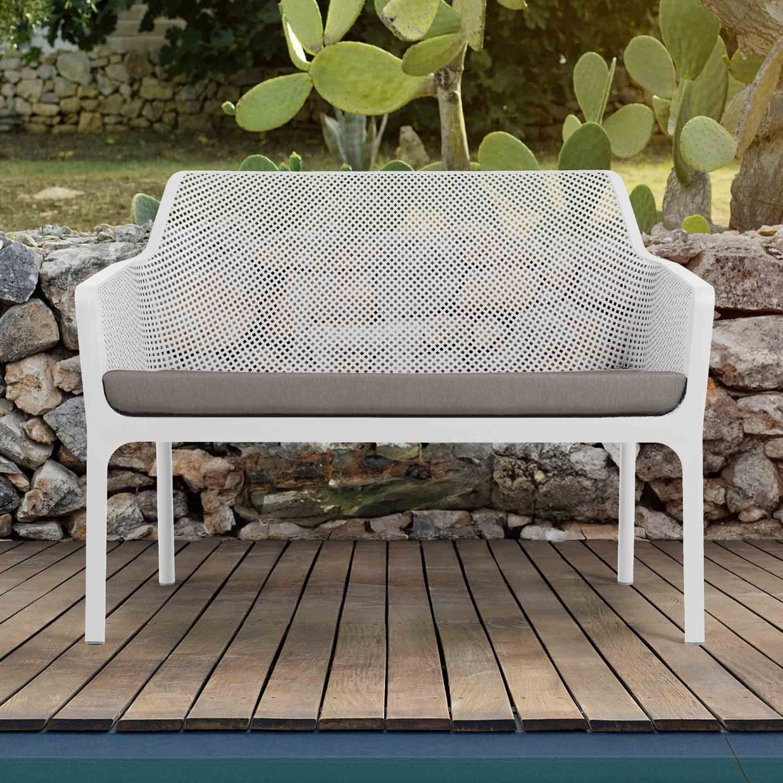 Nardi Net Gartenbank Kunststoff