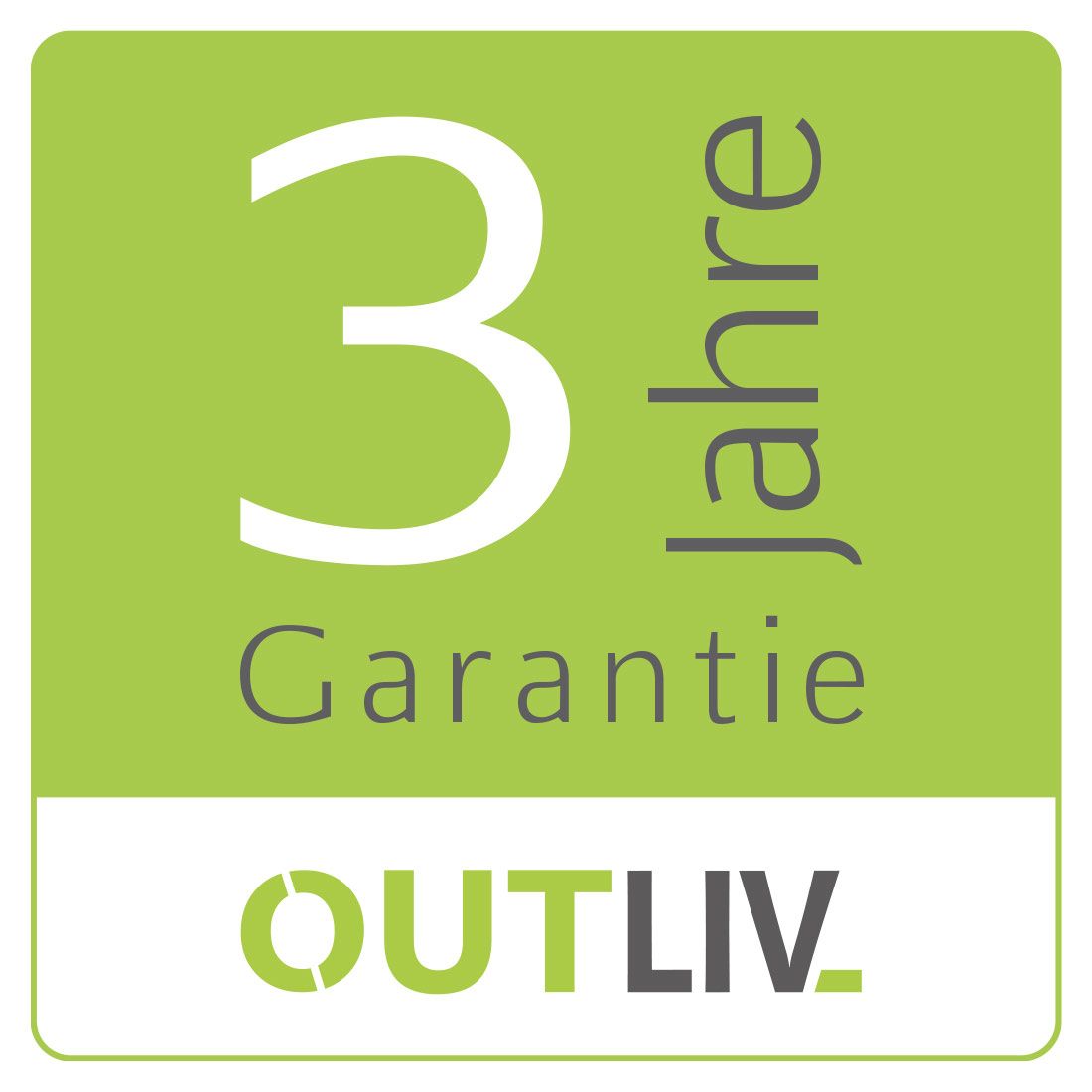 OUTLIV. Clovelly Loungesessel inkl. Hocker Teak/Polyrattan