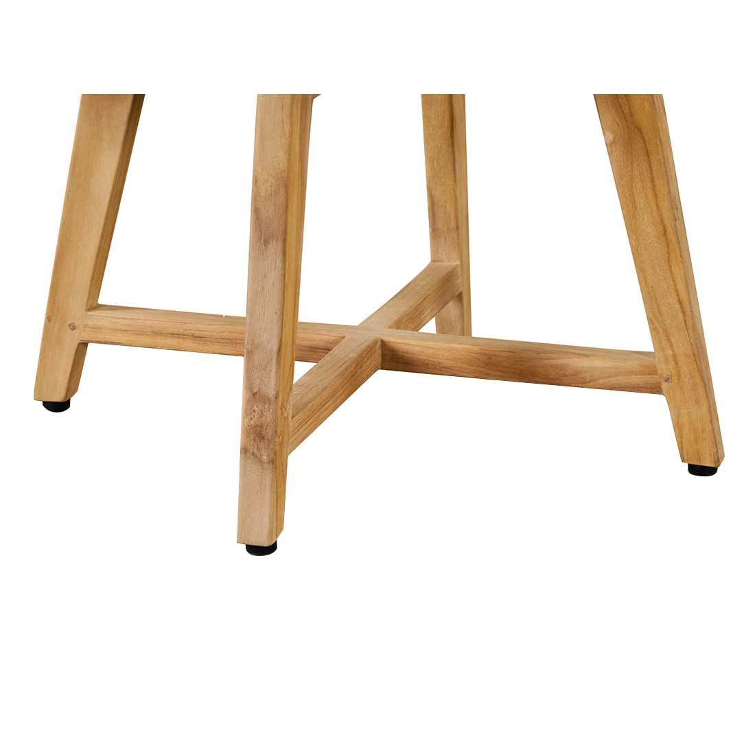 OUTLIV. Clovelly Loungesessel inkl. Hocker Teak/Polyrattan