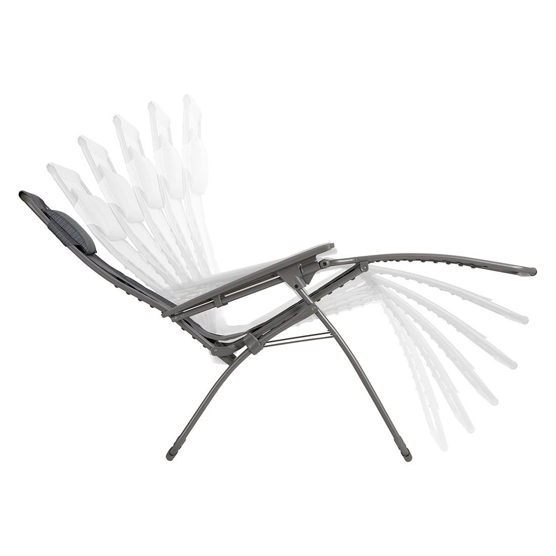 Lafuma Futura Relaxliege Stahl/Batyline Duo
