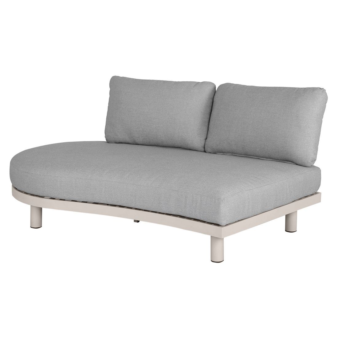 OUTLIV. Washington Loungeset inkl. Loungetische Aluminium/Akazie/Olefin