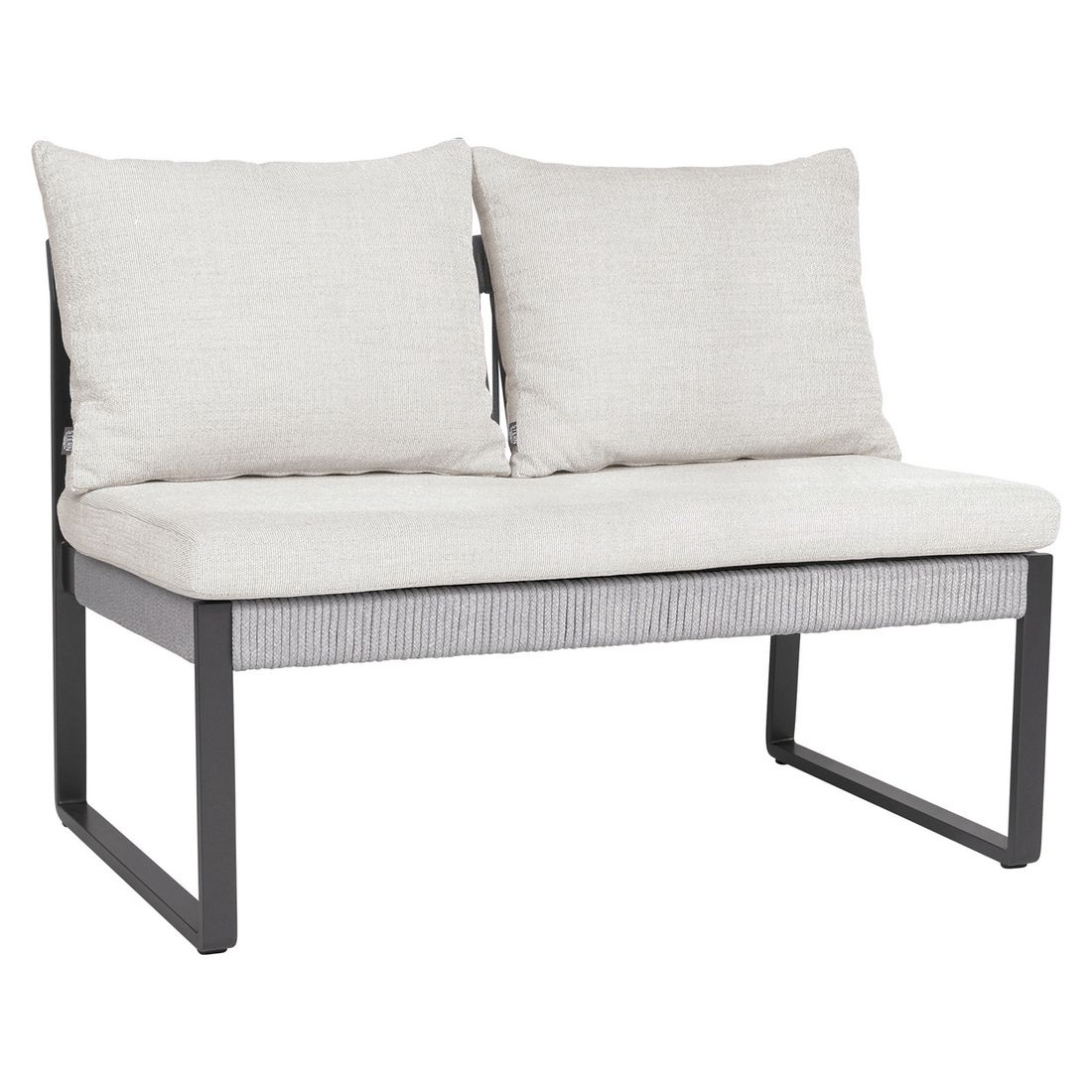 Stern Tammo Diningsofa Aluminium/Rope/Outdoorstoff