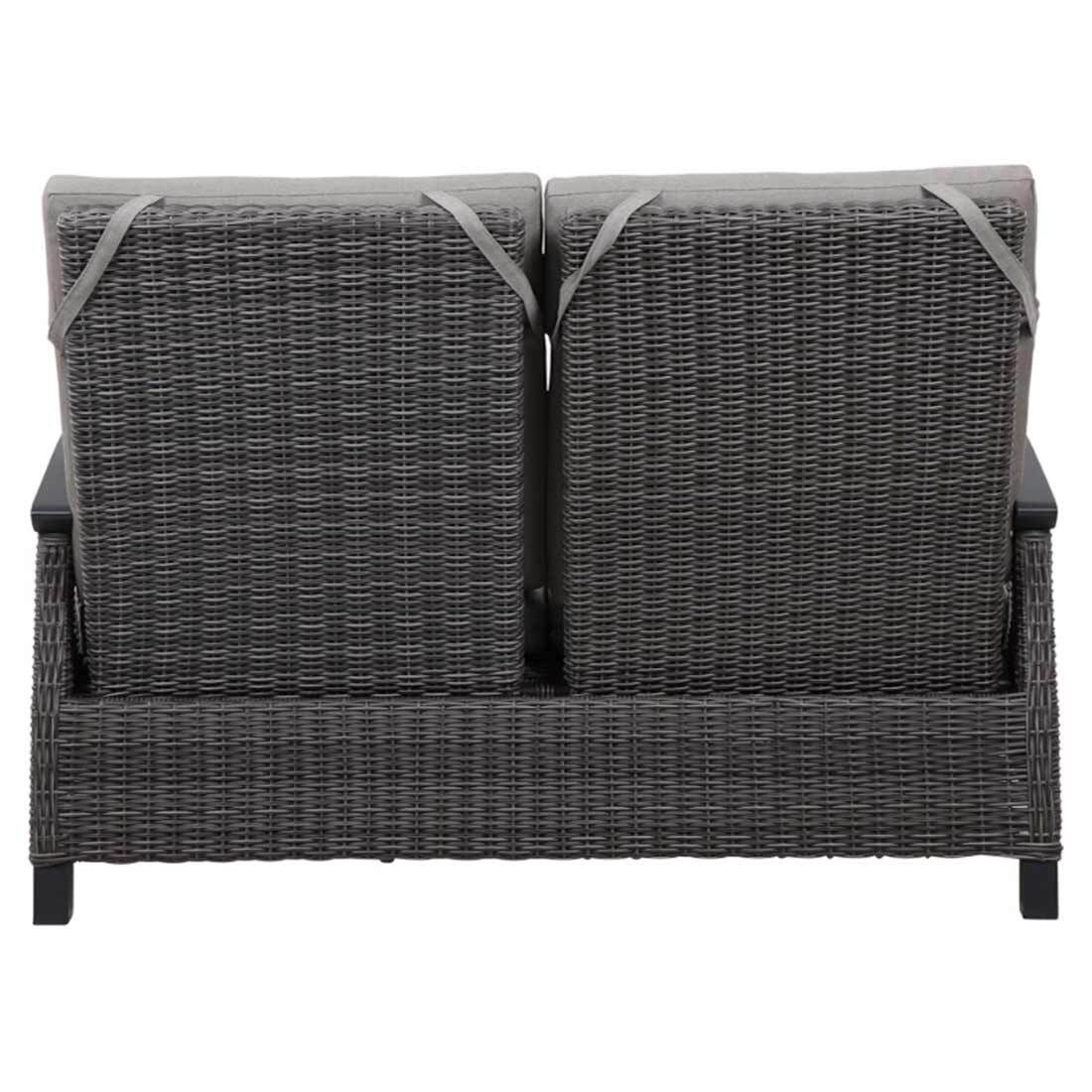 Siena Garden Corido Gartenloungesofa verstellbar Gardino-Geflecht/Polypropylen