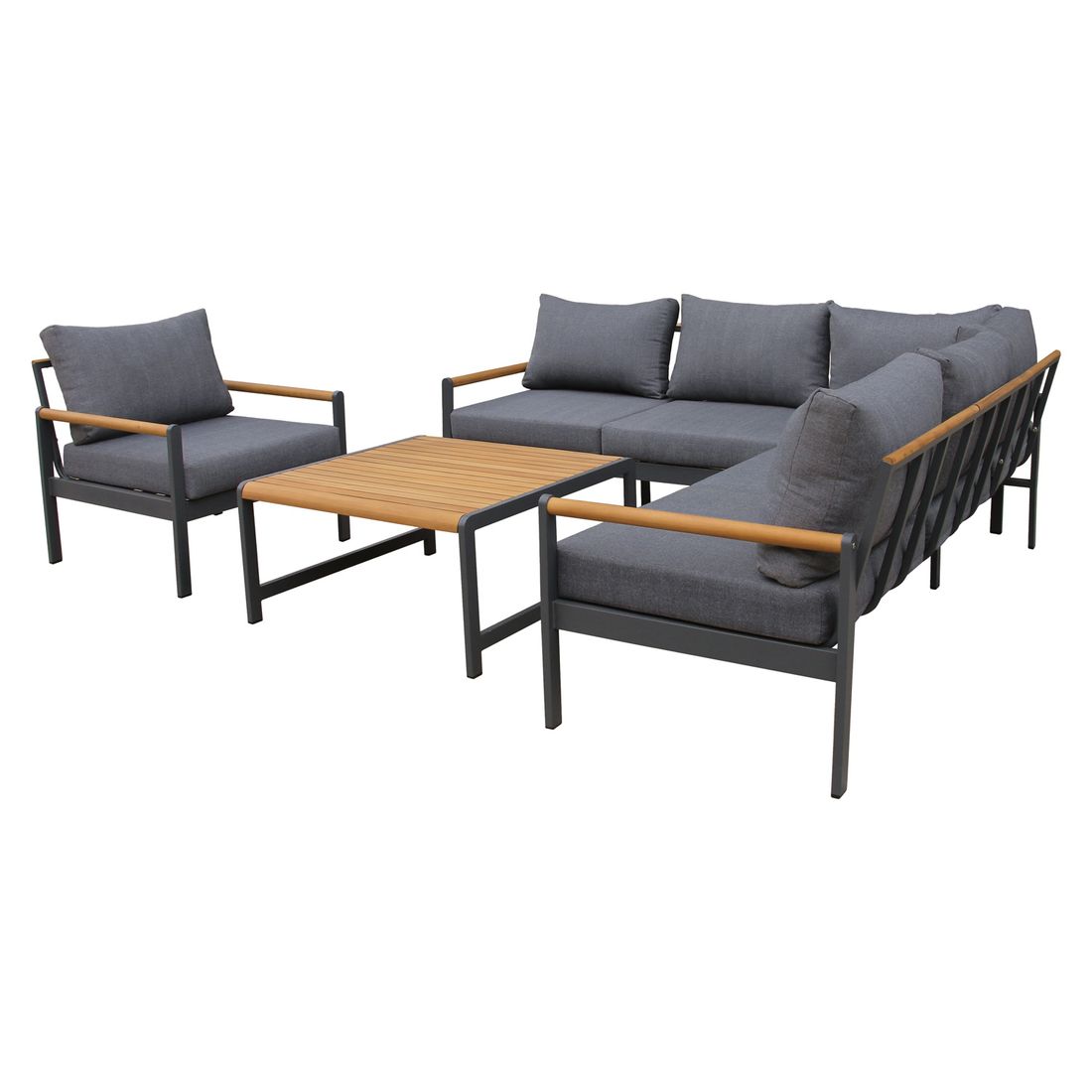 OUTLIV. Sina Ecklounge Aluminium/Kunstfaser