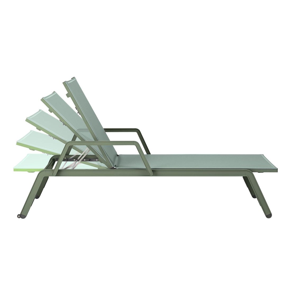 Kettler Latitude Gartenliege verstellbar Aluminium/Outdoorgewebe