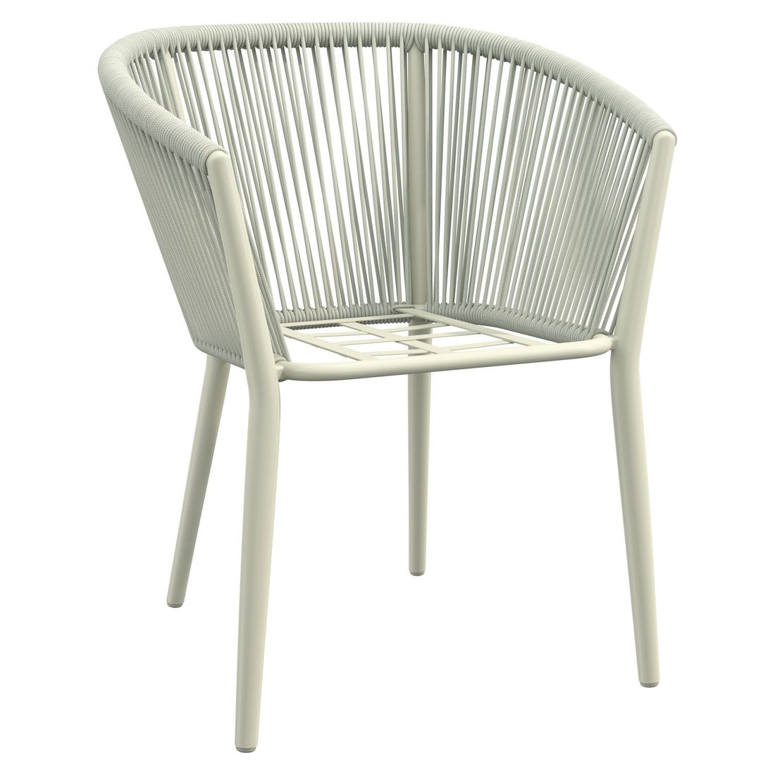 OUTLIV. Monet Gartensessel Aluminium mit Sitz- und Rückenkissen