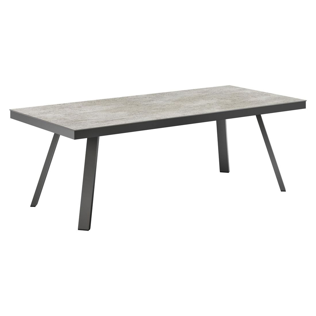OUTLIV. Gartentisch 220x100cm Aluminium/Dekton