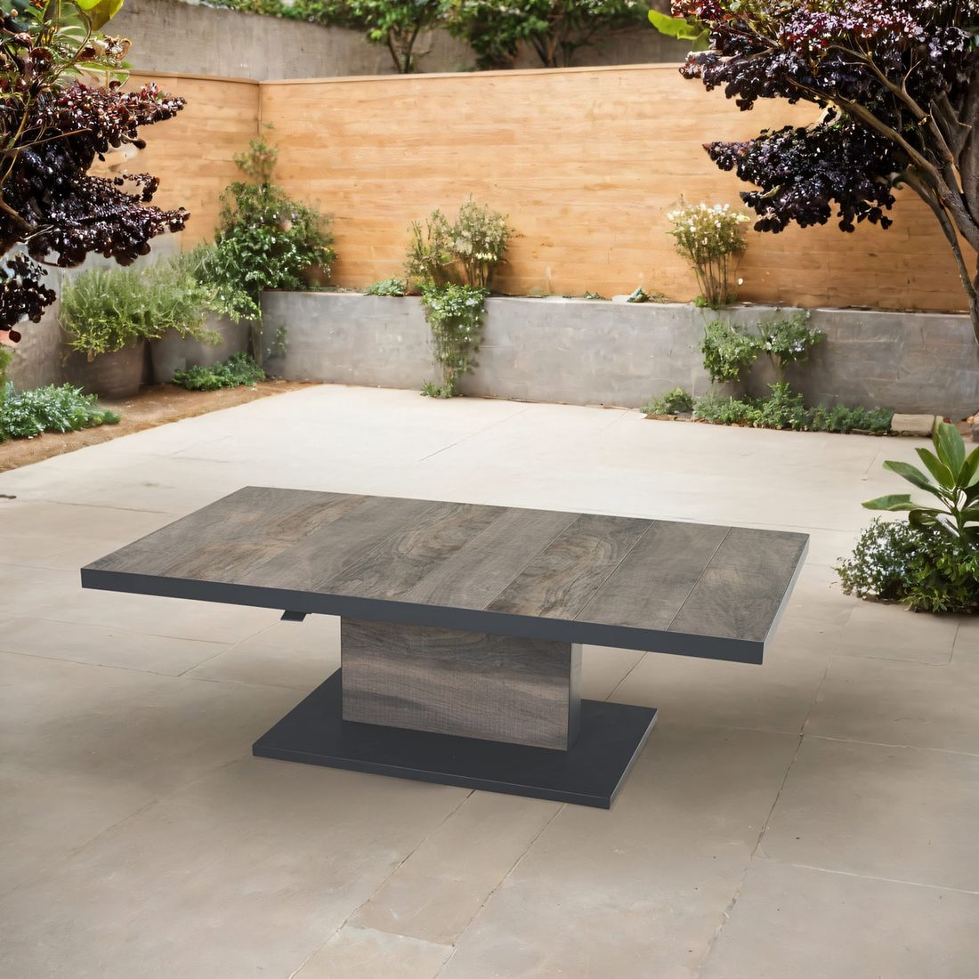 Siena Garden Talina Gartentisch 160x90cm Aluminium/Keramik