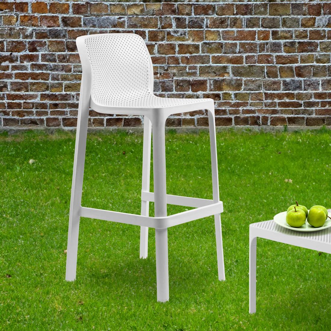 Nardi Net Garten-Barstuhl Kunststoff